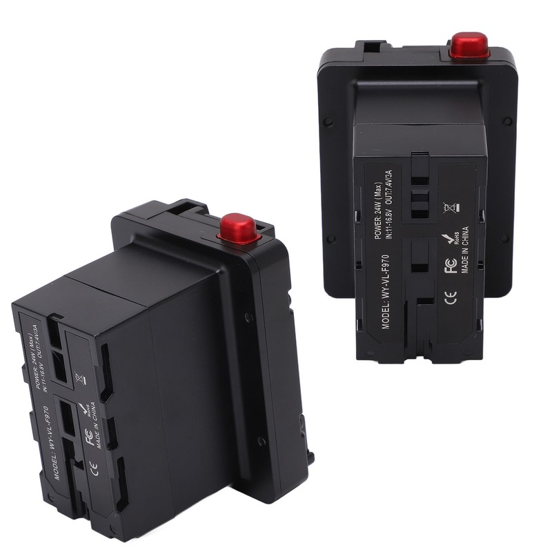 V Mount Battery to NPF NP‑F970 F960 Battery Converter Adapter