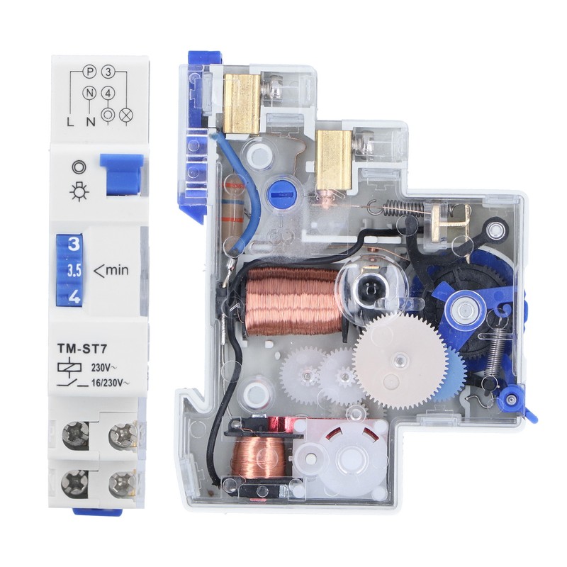 Time Switch Mechanical Adjustable Control Timer 7 Minutes Interval AC220230V