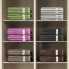 클라우망스탠다드 6P 40수 선염타월 국내생산 170g 핀스트라이프 6P 40s Yarn-Dyed