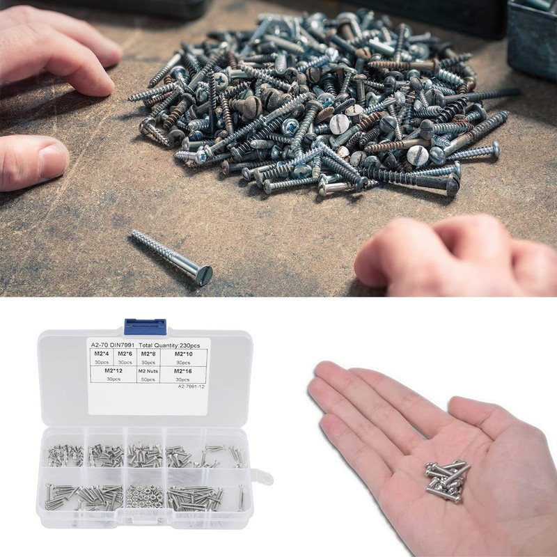 Hex Socket Bolts, Rust Resistant, Bolt and Nut Set, Set