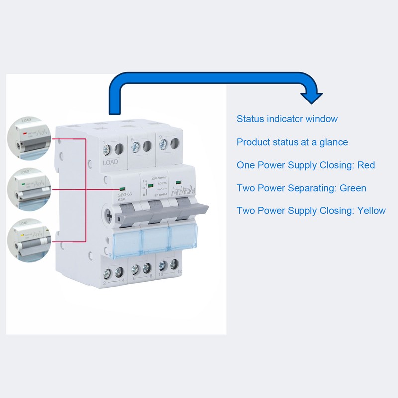 DC Isolator Switch Solar Panel PV Array Din Circuit Breaker