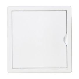 Inspection Flap with Handle, Inspection Door, Access Door (20 x 20 cm, White)