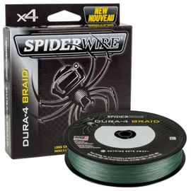 Spiderwire Filo da Pesca Dura 4 Green 0.30mm 300m Trecciato PE Dyneema Mare Spinning Surfcasting Carpfishing