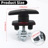 Saihisday MS108-1-1 T Handle Lock,Rear Fixing T Handle Lock Camper