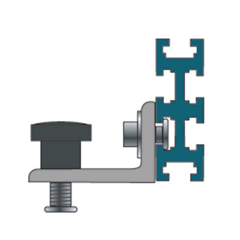 1-1/4" x 2" Multi Track Brackets, Pack of 2