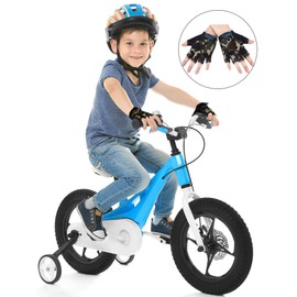 Boao Guantes de Gel Antideslizantes para niños de 6 a 10 años, 3 Pares, Color Set 2, Suitable for Children Aged 6-10 Years