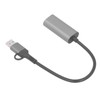 USB to Ethernet Adapter Type C RJ45 1000Mbps Aluminium Alloy