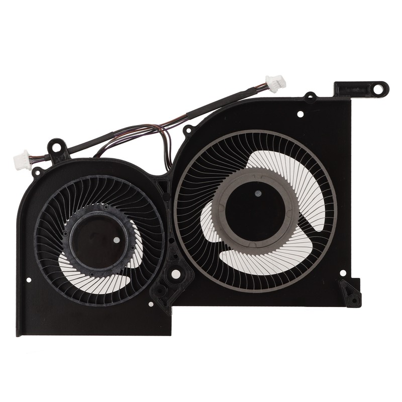 For MSI GS66 Cooling Fan 4pin Connector Aluminum Alloy Easy