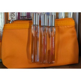 Clinique Lot of 3 Clinique Happy Heart Perfume Spray 0.17 oz/5ml EDP + Travel Bag