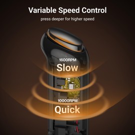 InstaWhisk Milk Frother with Variable Speed, Rechargeable Coffee Frother Wand with Detachable Double Whisk, Drink Mixer Handheld Electric Stirrer for Latte, Cappuccino, Matcha, Almond Milk, Protein