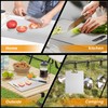Titanium Cutting Board Set of 3, Double Sided Pure Titanium