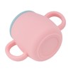 Silicone Toddler Cup Drop Proof Portable Baby Training Cup with