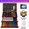 iBayam Art Supplies, 195 Pack Art Set Drawing Kit for