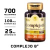 Complejo B®- 30 Cápsulas De 500mg - Naturelab® Sabor Sin
