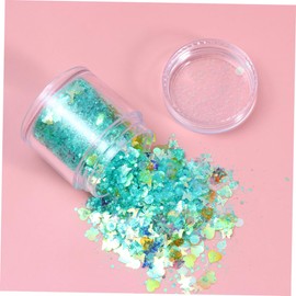 MAGICLULU DIY Crystal Filler Material Flash Powder Sequins Mixed Filler Nail Art Charms Nail Rhinestones Light Glitter