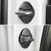 TOMALL 4 Pcs Car Door Lock Latches Covers Compatible with