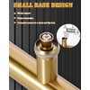 LVYIHAN 59 inch Round Stainless Steel Door Pull Push Handle
