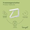heimzeit Tablecloth Clips Made of High-Quality Stainless Steel [Pack of