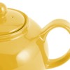 RSVP International Stoneware Teapot Collection, Microwave and Dishwasher Safe, 42
