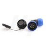 HangTon HE29 5 Pin Waterproof Connector Angled Plastic Threaded Outdoor