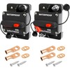 TEMCHY 60Amp Circuit Breaker Waterproof Marine Motor Accessory for Boat