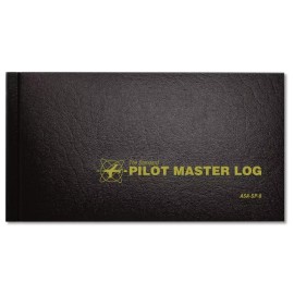 ASA Standard Master Pilot Log - Professional Pilot Logbook - ASA-SP-6