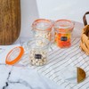 Encheng Glass Jars With Airtight Lids, Mason Jars 8 oz,Glass