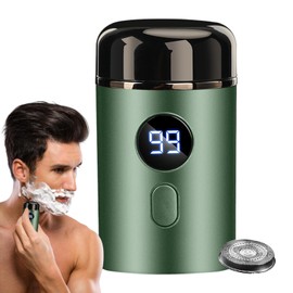 Míni Electric Shaver - Type-C Rechargeable Miní Electric Ràzor | Waterproof Electric Beard Trimmer | Pocket Size Shaver | Face Grooming Trimmer for Travel Home | Portable Face Shaver for Men