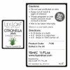 Lily & Loaf Citronella Java Organic Essential Oil (Cymbopogon winterianus)