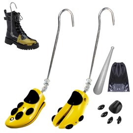 JJDPARTS Boot Stretchers for Cowboy Boots, Adjustable Boot Stretcher Women Men Wide Feet, High Instep & Wide Toe Box, Men’s Size 8-13, Women’s Size 9-14