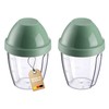Westmark 2 x Mixing and Shaking Cups/Shaker with Removable Mixing