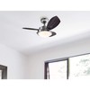 Westinghouse 7224100 Wengue Indoor Ceiling Fan with Light, 30 Inch,