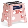 Flottian 13" Folding Step Stool for Adults and Kids Holds