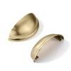 khtumeware 5 Pack 2-1/2" Drawer Pulls Champagne Bronze Cabinet Cup