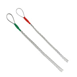 Extractor de cables de metal con agarre de cable, cable de agarre de tubo, agarres de alambre, cubierta de red, accesorio