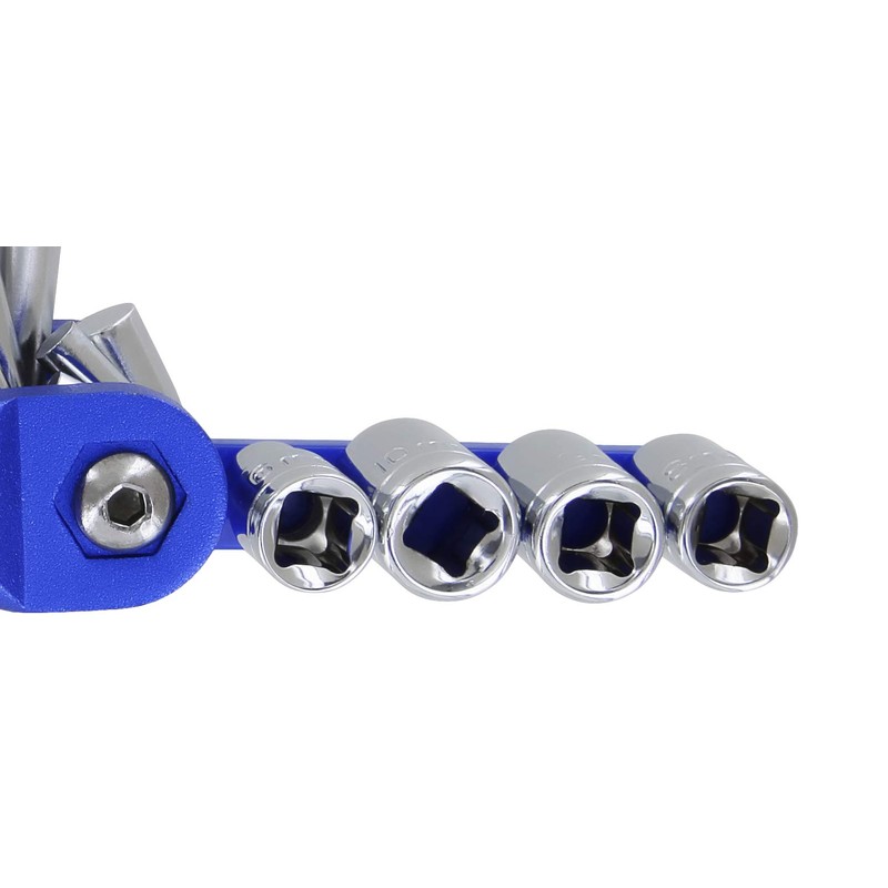 Saekulum Industriehandel Set Foldable Screwdriver CrV Hexagonal Socket Wrench Allen
