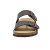 CUSHIONAIRE Men's Lane Cork footbed Sandal with Adjustable Buckle Straps