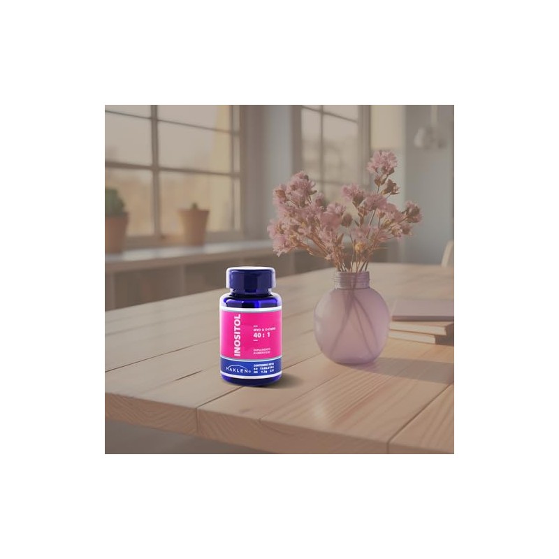 Inositol Puro Maklen Myo Chiro Tabletas 200 Suplemento Alimenticio Mujeres