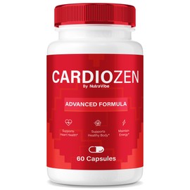 Cardiozen – Daily Circulation & Balance Support Formula with a Clean, Potent Blend to for Natural Flow, Consistent Energy & Stable Levels | Easy-to-Swallow Cardio Zen Pills (60 Capsules)