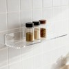 NINGWAAN 6 Pack Acrylic Floating Shelves, 12 x 6 inch