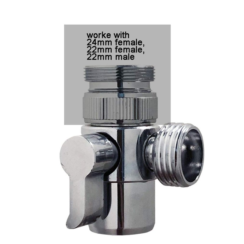 MissMin faucet to shower hose diverter to Dishwasher Snap,aerator quick