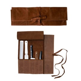 GauchoLife Leather Chef Roll (Leather, Tan)