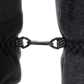 Ziener Imagio Men's Outdoor Gloves available in Black Melange - Size 9.5