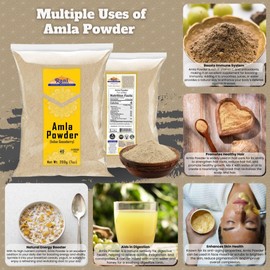 Rani Amla Powder (Indian Gooseberry) 7oz (200g) ~ All Natural | No Color | Gluten Friendly | Vegan | NON-GMO | Kosher | No Salt or fillers | Indian Origin