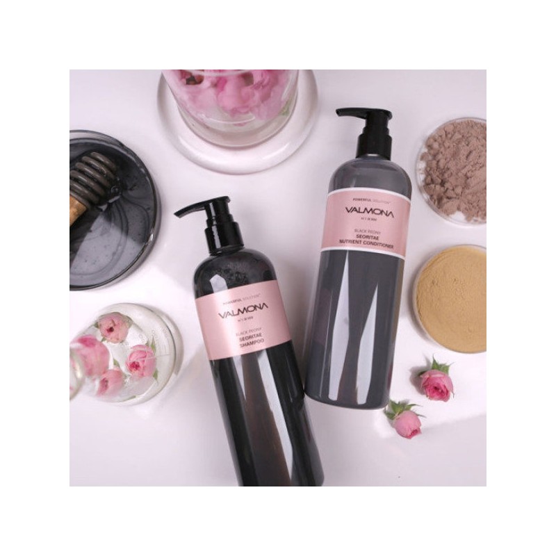 l+l Valmona Frosted Shampoo/Rinse / l+l 밸르모나 서리태 샴푸린스