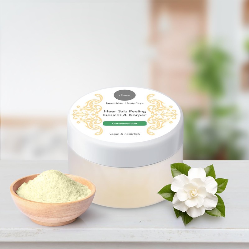 Salt Scrub for Face and Body for Gentle and Smooth