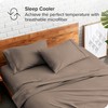 Bare Home Microfiber Pillow Cases - Standard/Queen Size Set of