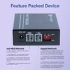 Networx® Gigabit Ethernet Fiber Media Converter - UTP to 1000Base-LX