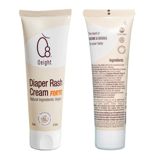 Oeight Baby Diaper Rash Cream Forte for infants, 2.53oz 100%