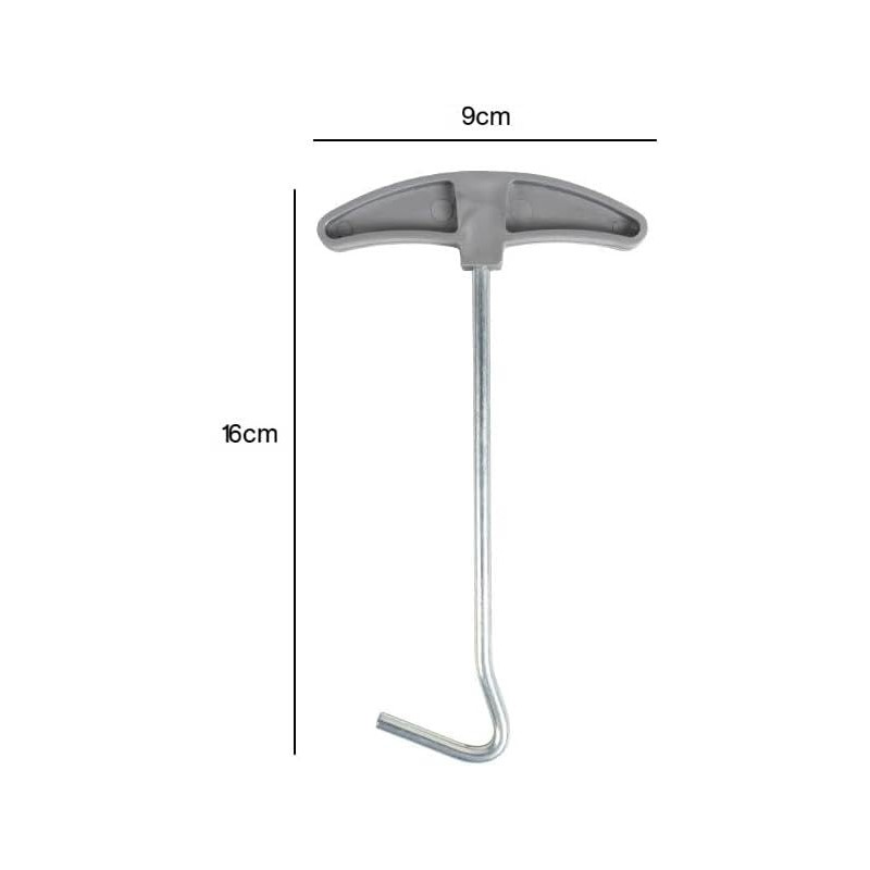 2PCS Tent Peg Puller - Camping Peg Remover Tool -